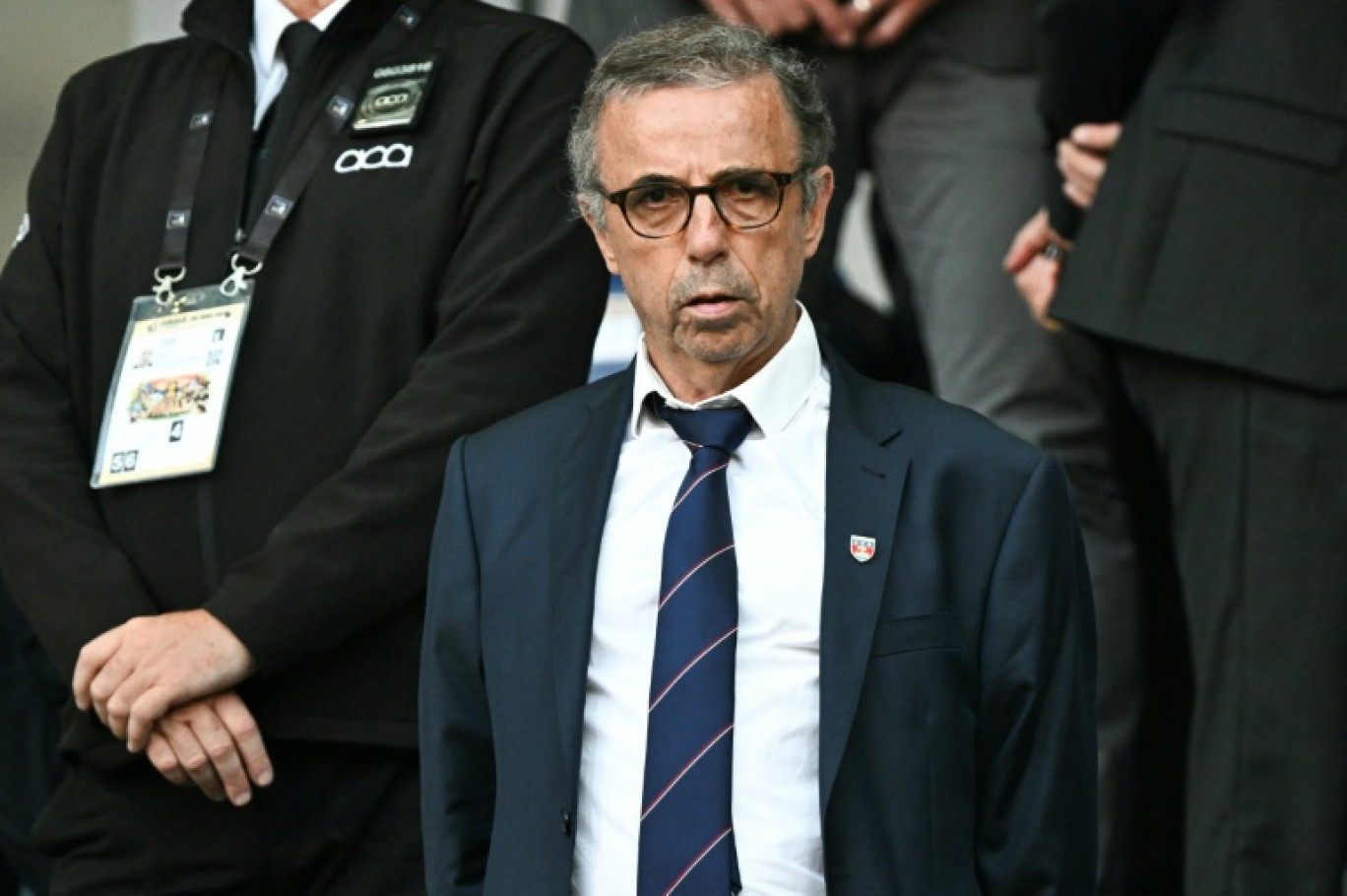 Pierre Hurmic au Stade de France,le 28 juin 2025 © MARTIN BUREAU