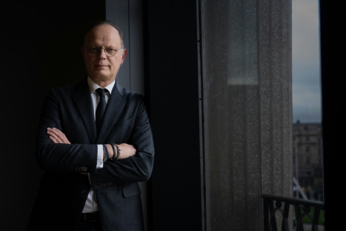 Le patron d'Horizons et candidat déclaré à la présidentielle Edouard Philippe au Havre le 11 décembre 2025 © LOU BENOIST