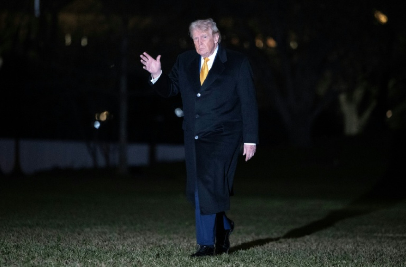 Le président américain Donald Trump à son arrivée à la Maison Blanche, à Washington, le 4 janvier 2026 © ANDREW CABALLERO-REYNOLDS