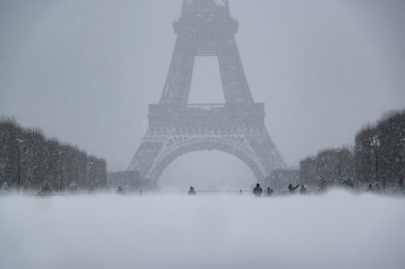 Neige: plusieurs lignes de bus rétablies à Paris, trafic normal pour les RER et tramways © Ludovic MARIN