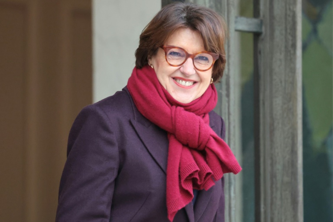 La ministre de l'Agriculture Annie Genevard, à l'Elysée à Paris, le 5 janvier 2026 © Ludovic MARIN