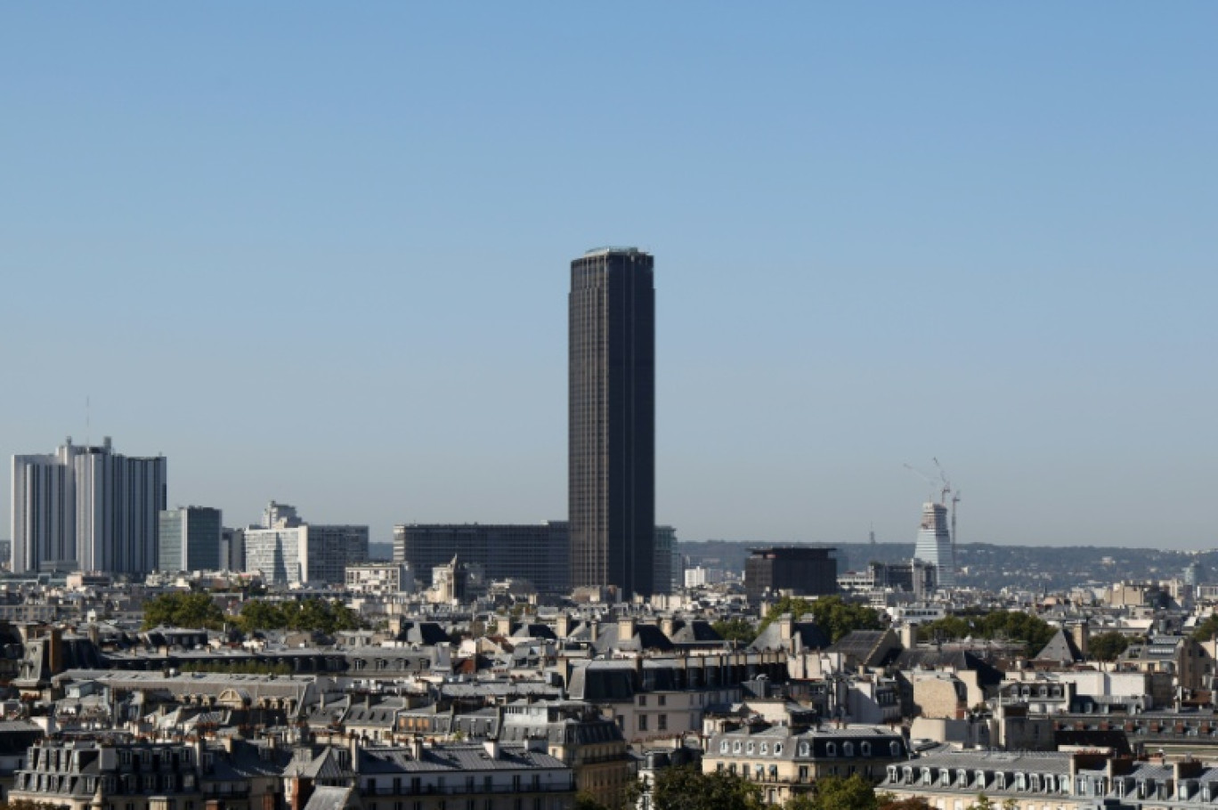 La tour Montparnasse le 19 septembre 2025, à Paris © Ludovic MARIN
