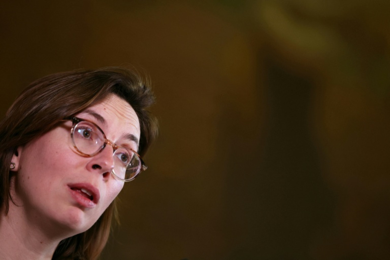 La ministre des Comptes publics, Amélie de Montchalin, participe à une conférence de presse à Paris, le 9 janvier 2026 © Alain JOCARD