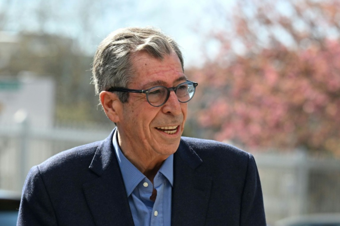 L'ancien maire LR de Levallois-Perret Patrick Balkany à Nanterre, le 4 avril 2023 © Emmanuel DUNAND