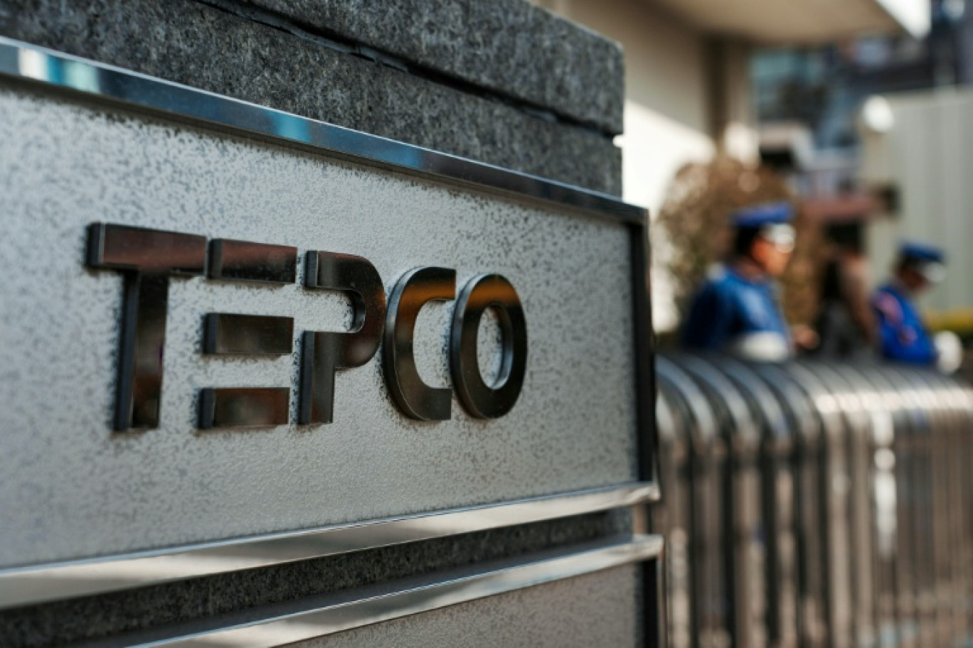 L'entrée du siège social de Tepco à Tokyo, le 19 janvier 2026. © Kazuhiro NOGI