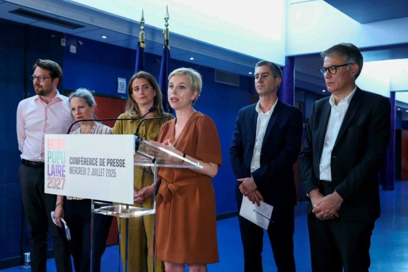 Les participants à la gauche unitaire réunis à Tours, le 24 janvier 2026 © ROMAIN PERROCHEAU