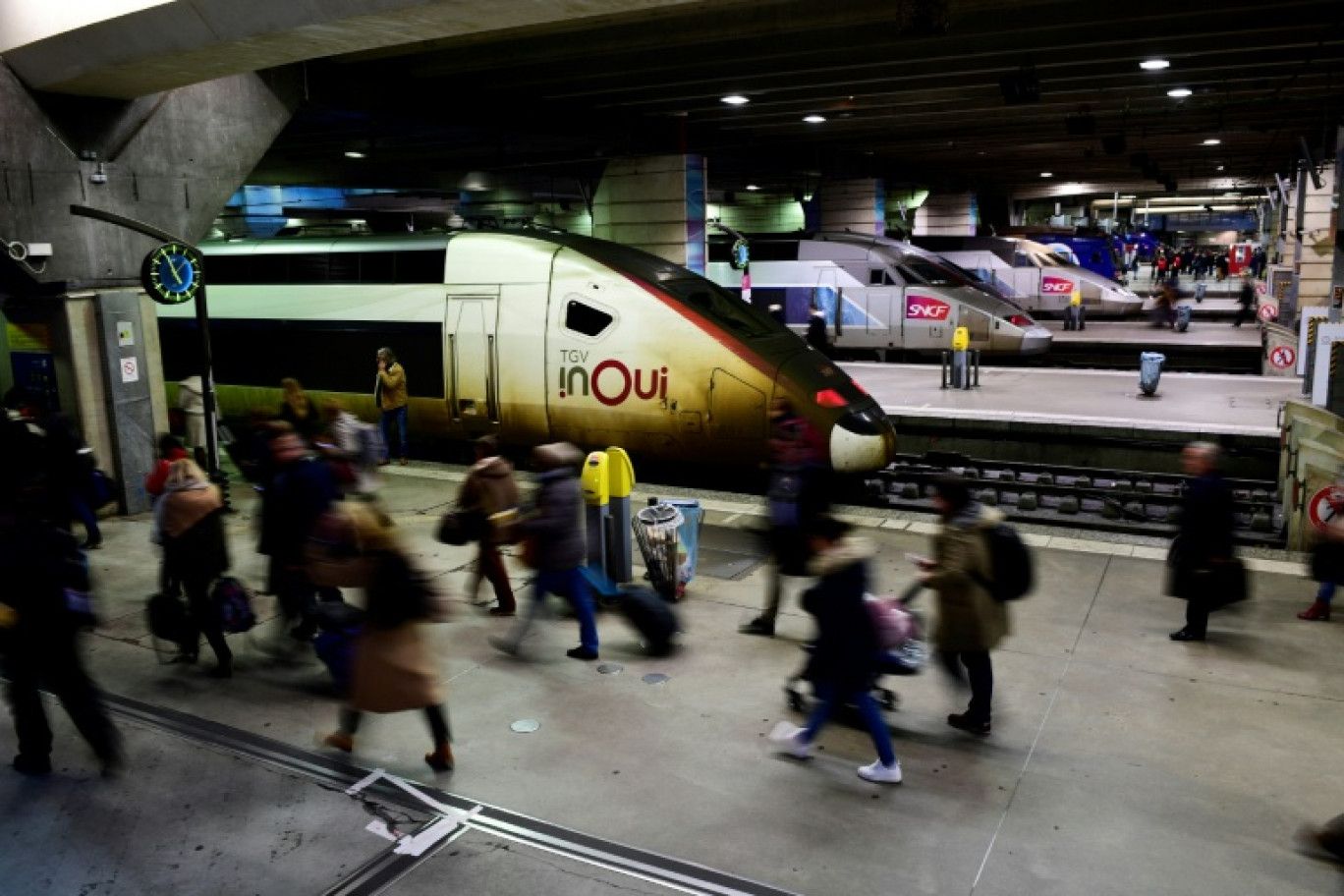 Jean Castex, le PDG de la SNCF, s'est dit mardi "sidéré" par l'ampleur prise par la polémique "no kids" autour des voitures TGV "sans enfants" de la nouvelle classe affaires Optimum © MARTIN BUREAU