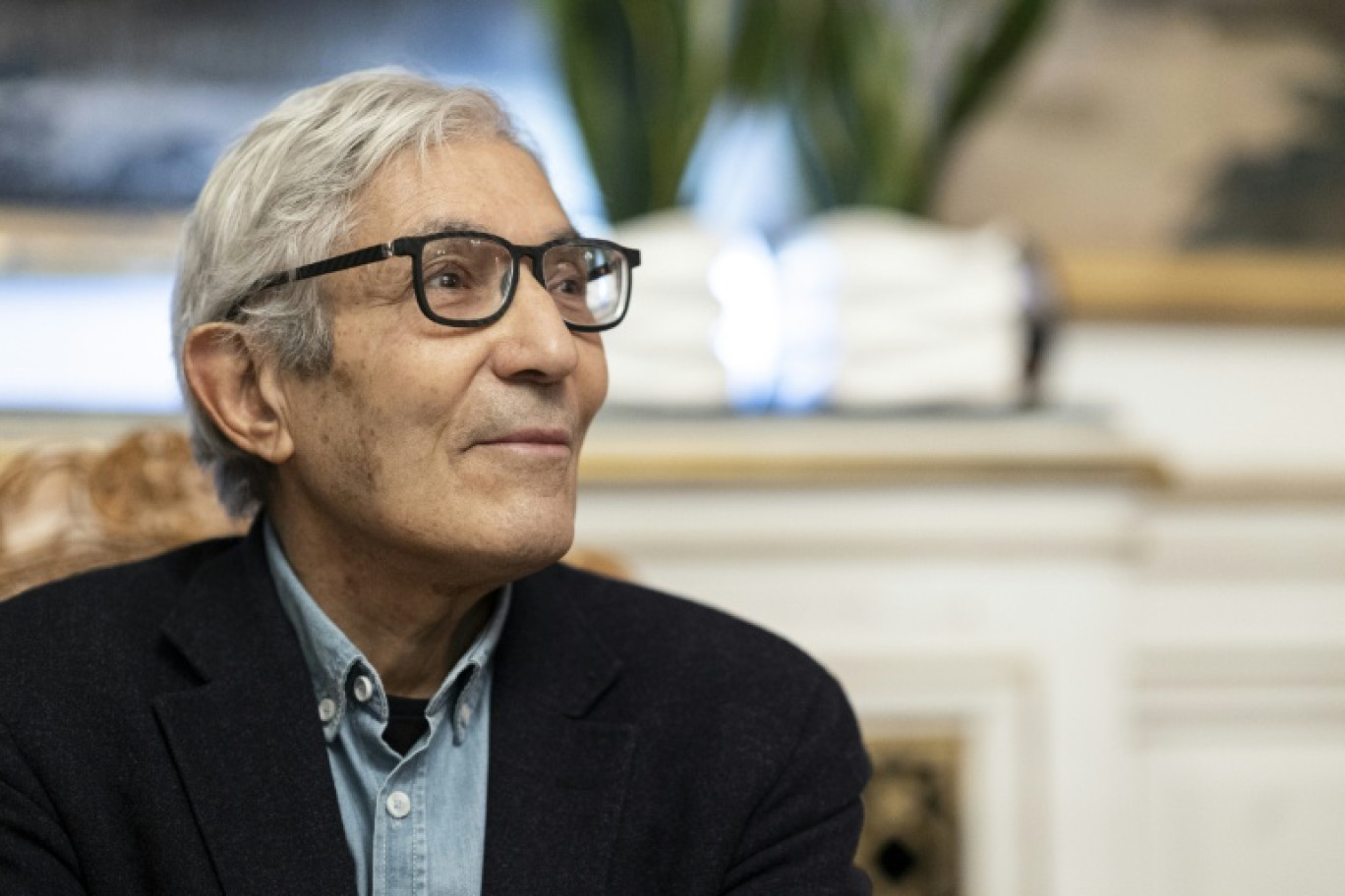 L'écrivain franco-algérien Boualem Sansal après avoir reçu la médaille de la ville de Strasbourg, dans l'est de la France, le 26 janvier 2026 © ROMEO BOETZLE
