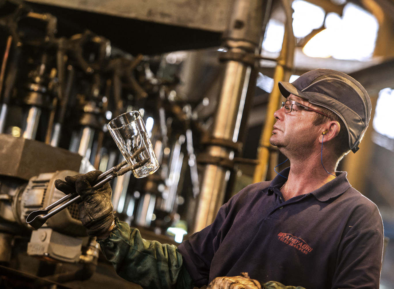 La verrerie Arc International, à Arques dans le Pas-de-Calais. © AFP