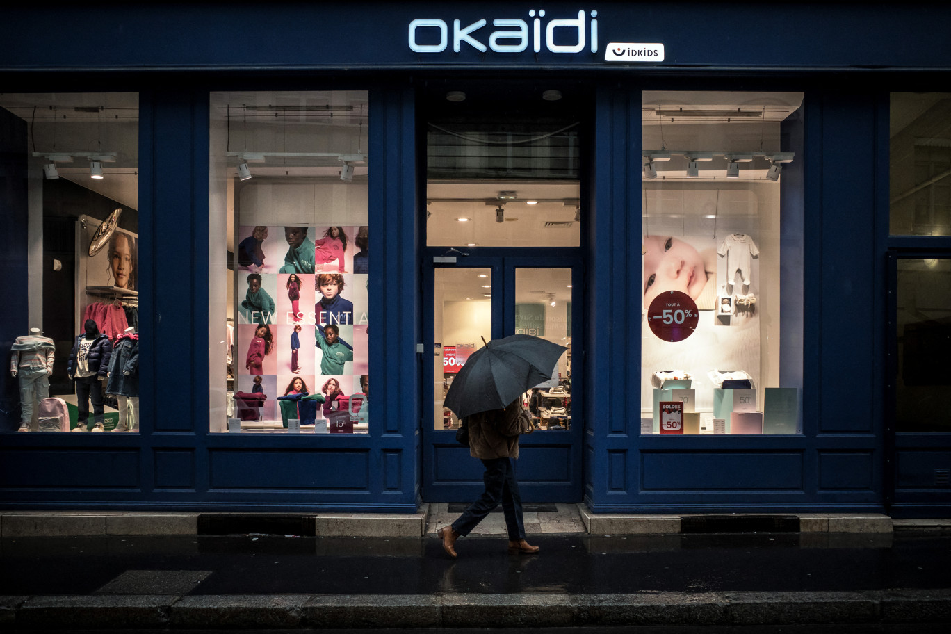 IDKIDS possède notamment la marque de vêtements pour enfants Okaïdi. © AFP