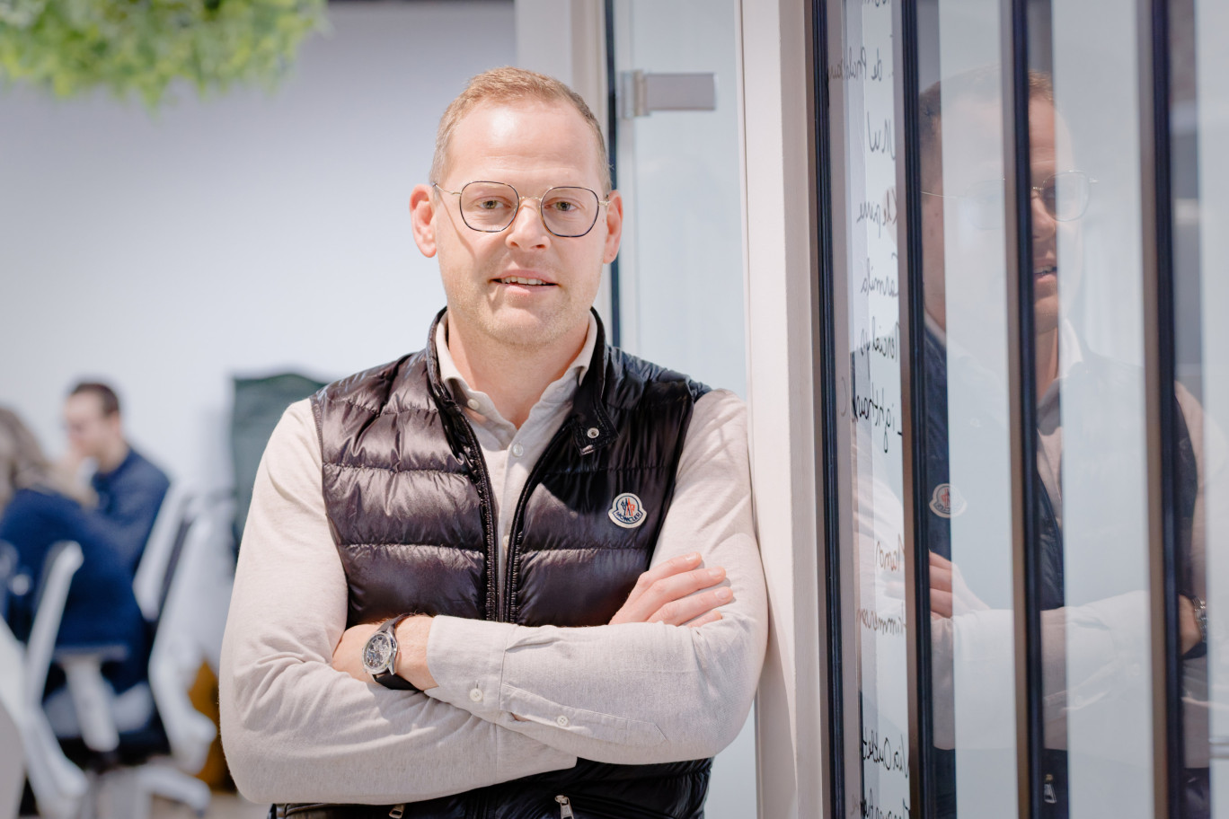 © Benjamin Prost. Barthémémy Jeanroch, fin connaisseur du commerce physique.