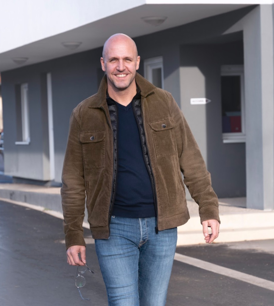 © Laurence Deleau - Jérémy Chardot est à la tête de l'entreprise Charcot pionnière dans la digitalisation des chantiers