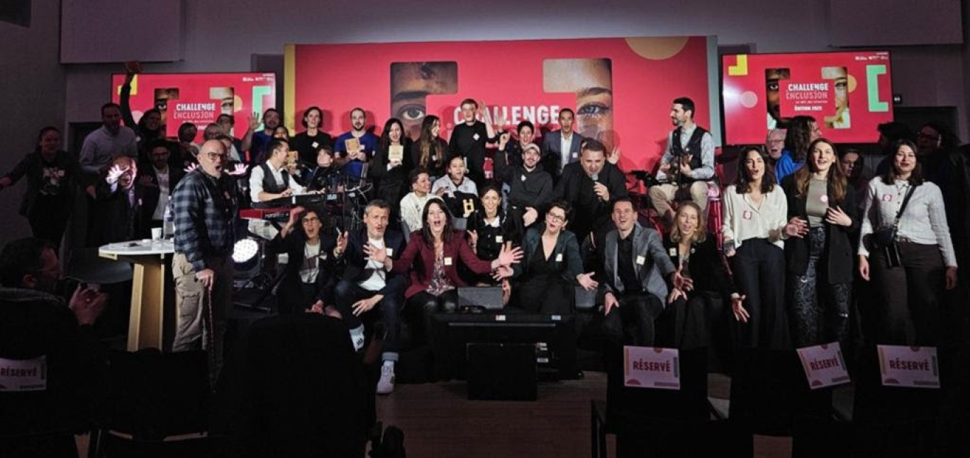 Les lauréats du Challenge Inclusion. ©Groupe APICIL