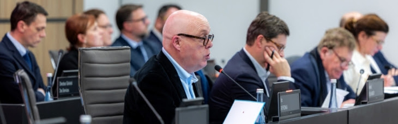Éric Skyronka est élu président de la Métropole Européenne de Lille jusqu'en mars 2026. ©MEL