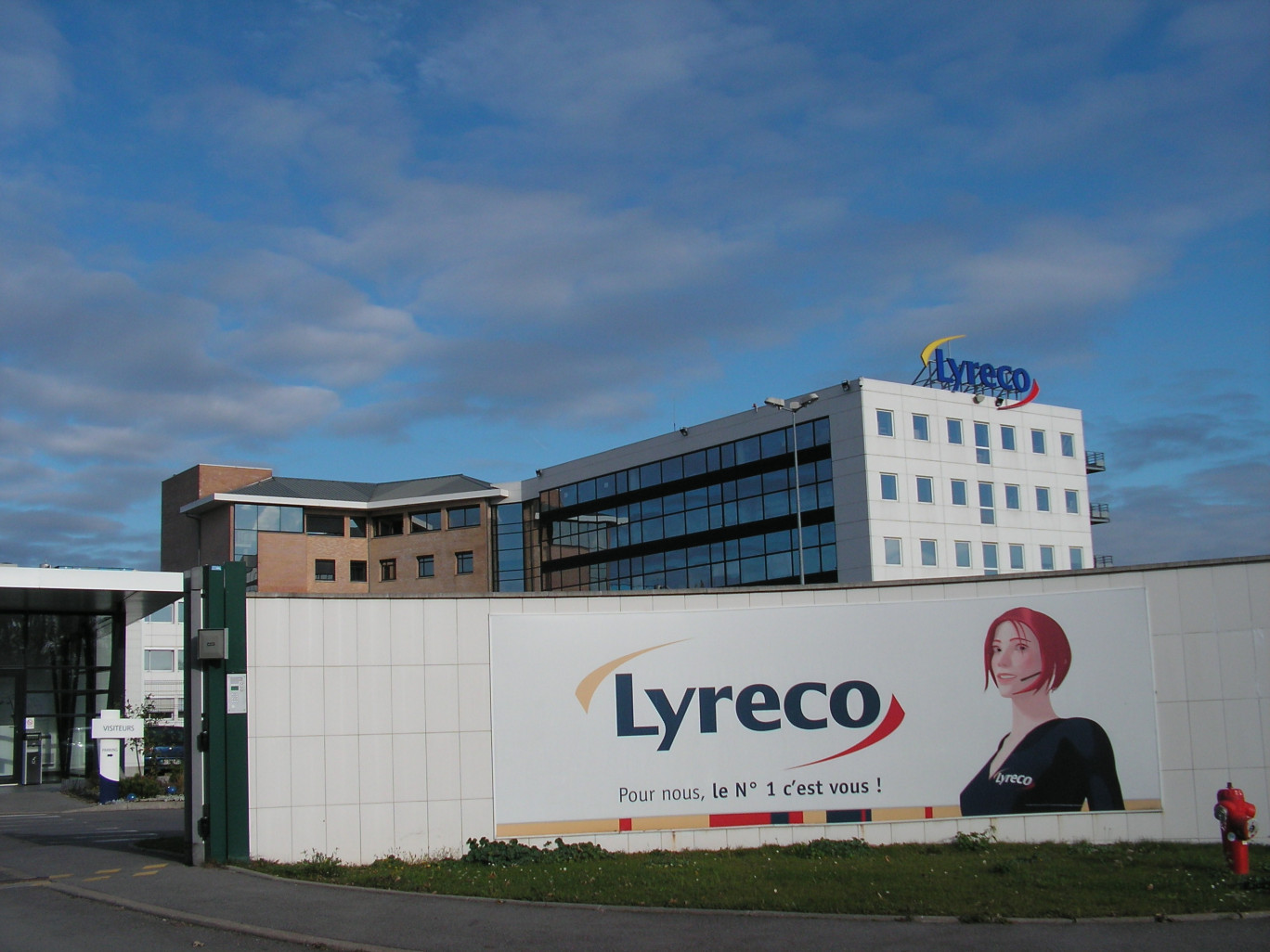 Le siège international de Lyreco à Marly. Trois générations plus tard.