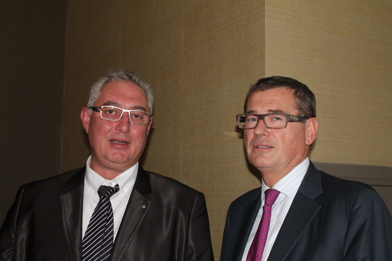 Régis Gourlet et Yves Nicolas.