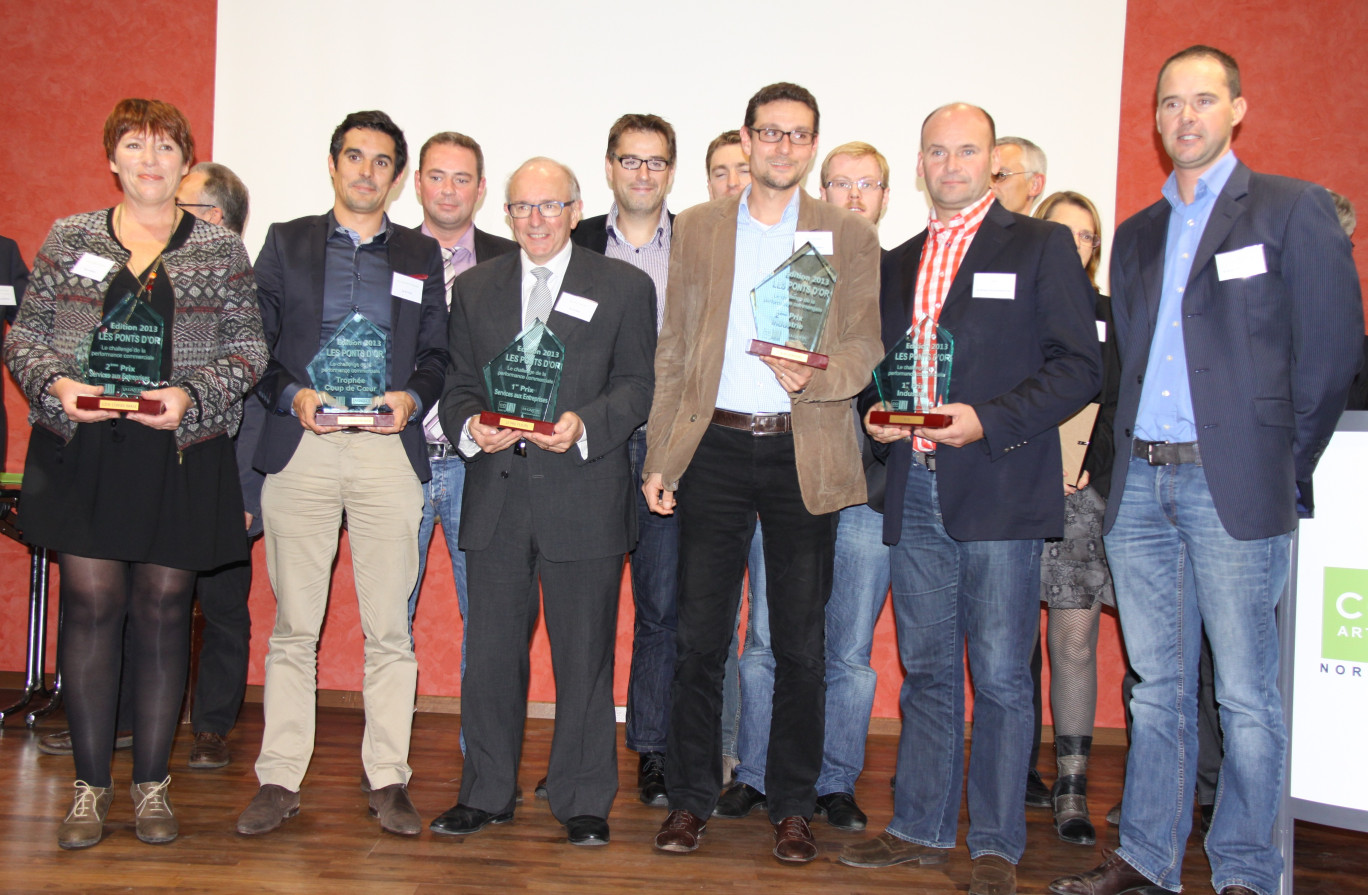 La photo de famille des « Pont d’or 2013 ».