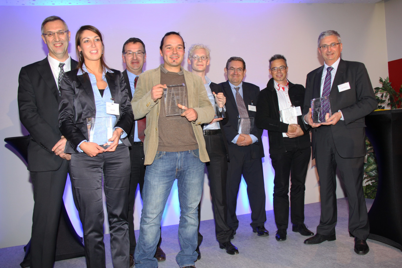 La promotion 2012 du 10ème anniversaire des trophées Leadexport.