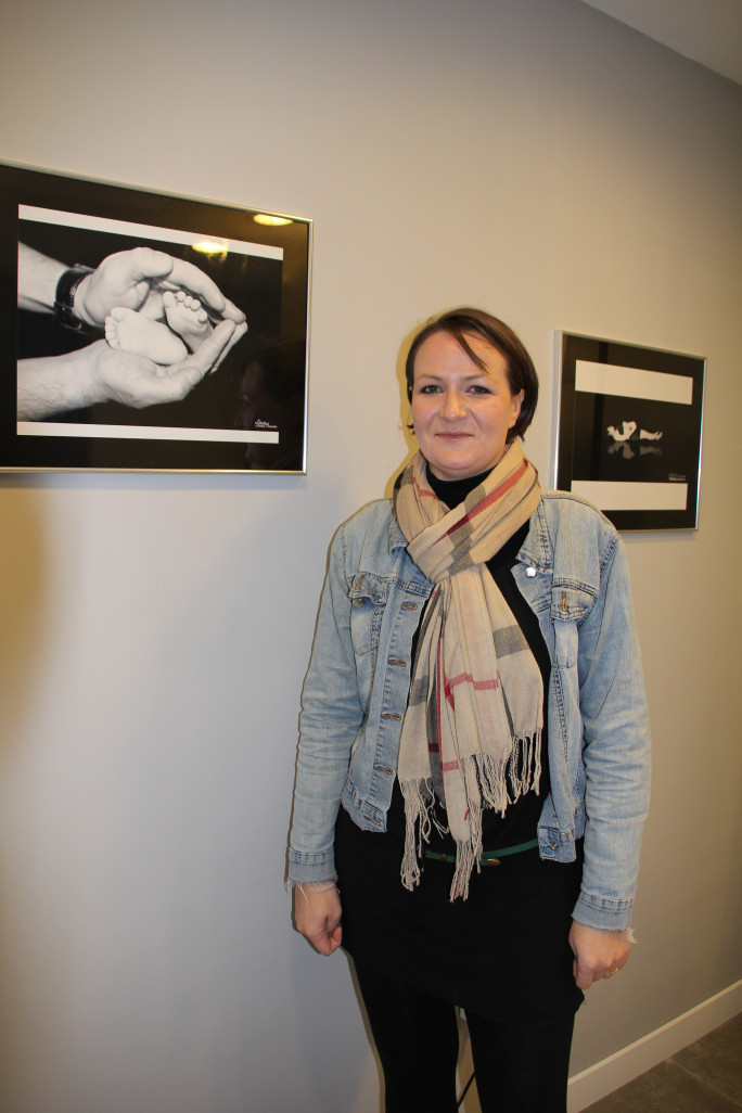 Sandra Wypych satisfaite des premières semaines d’activités depuis l’ouverture de son studio.