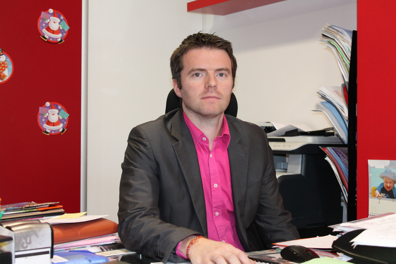 « Benoit Sebert, fondateur et dirigeant de C L'Evénement ».