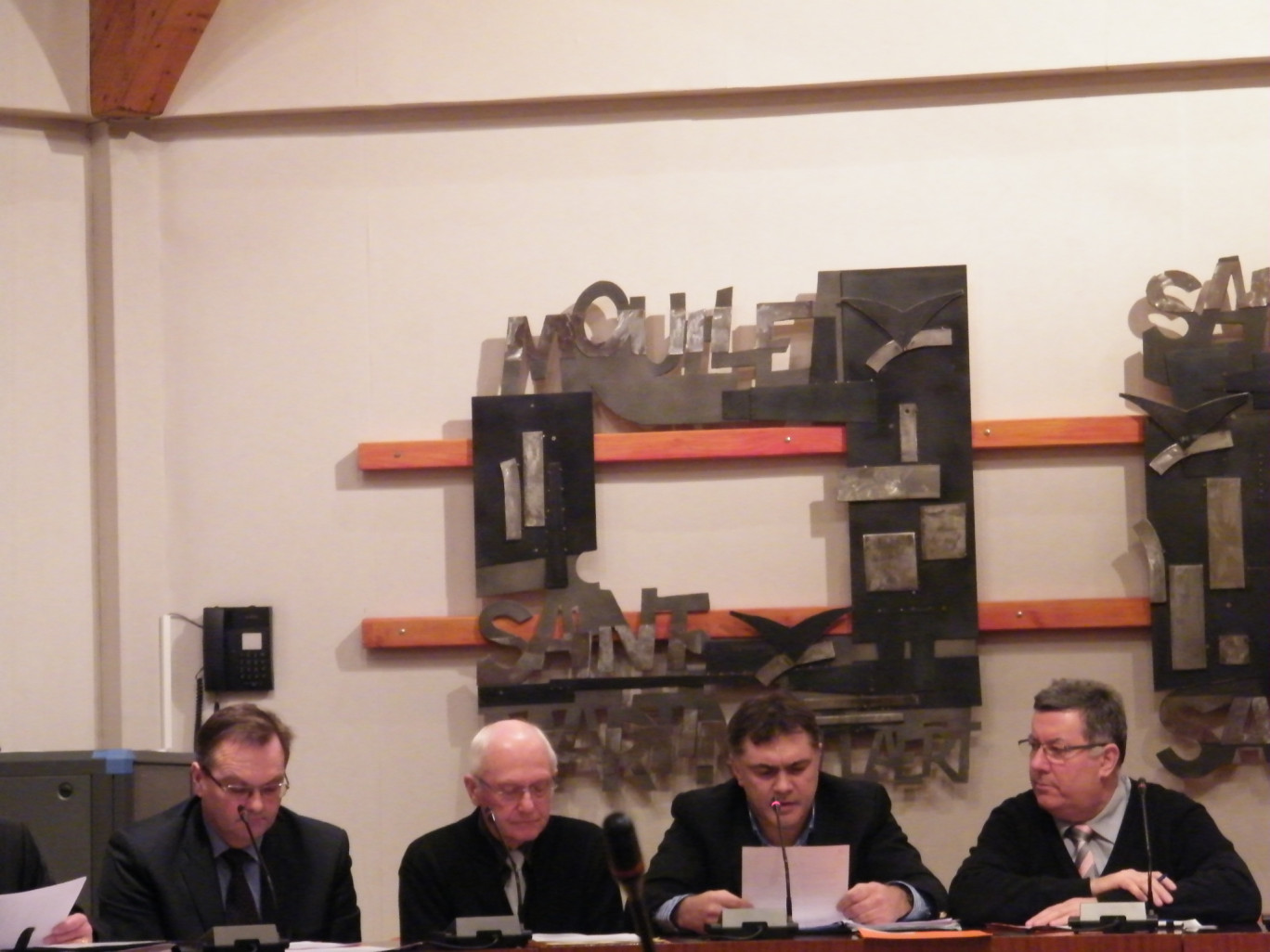 « La dernière réunion du SMAGE de l'Aa à Longuenesse, le 10 février ».