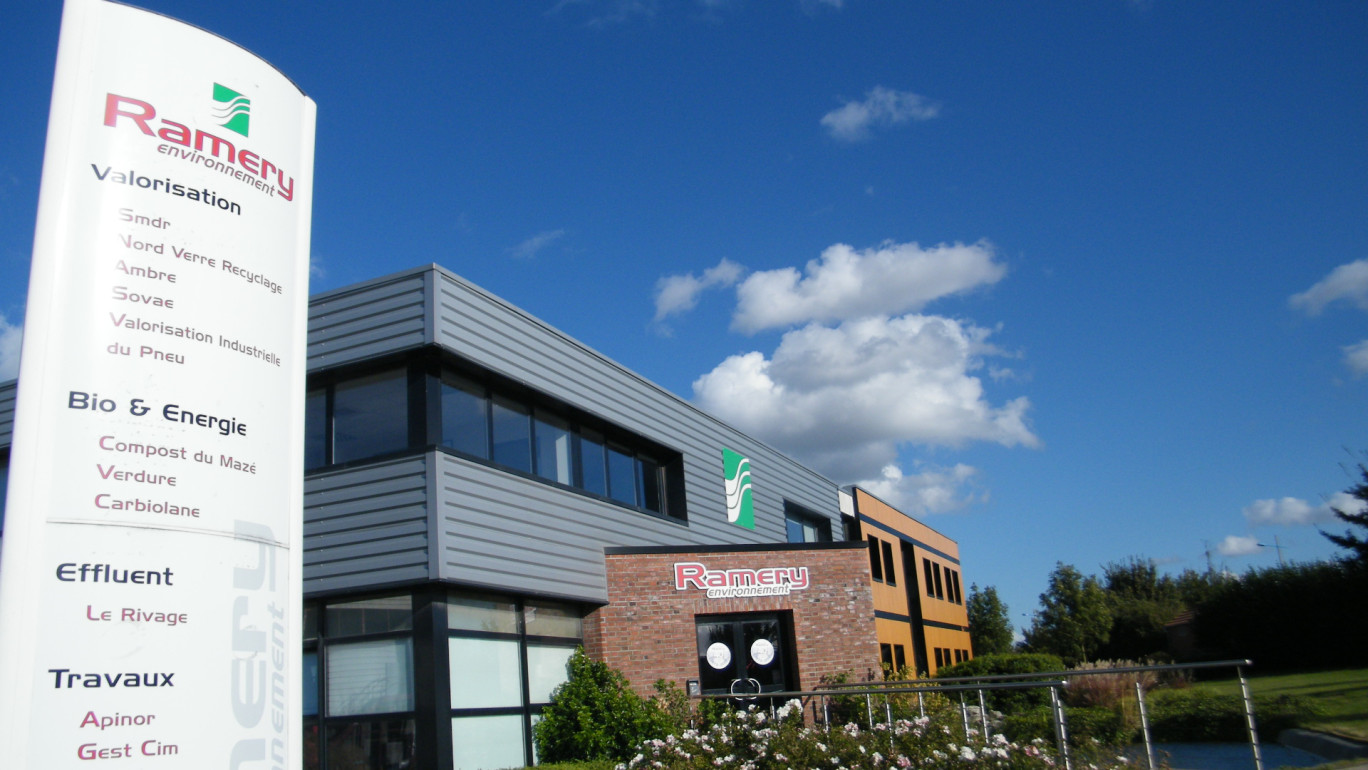 « Le siège de Ramery Environnement à Harnes ».