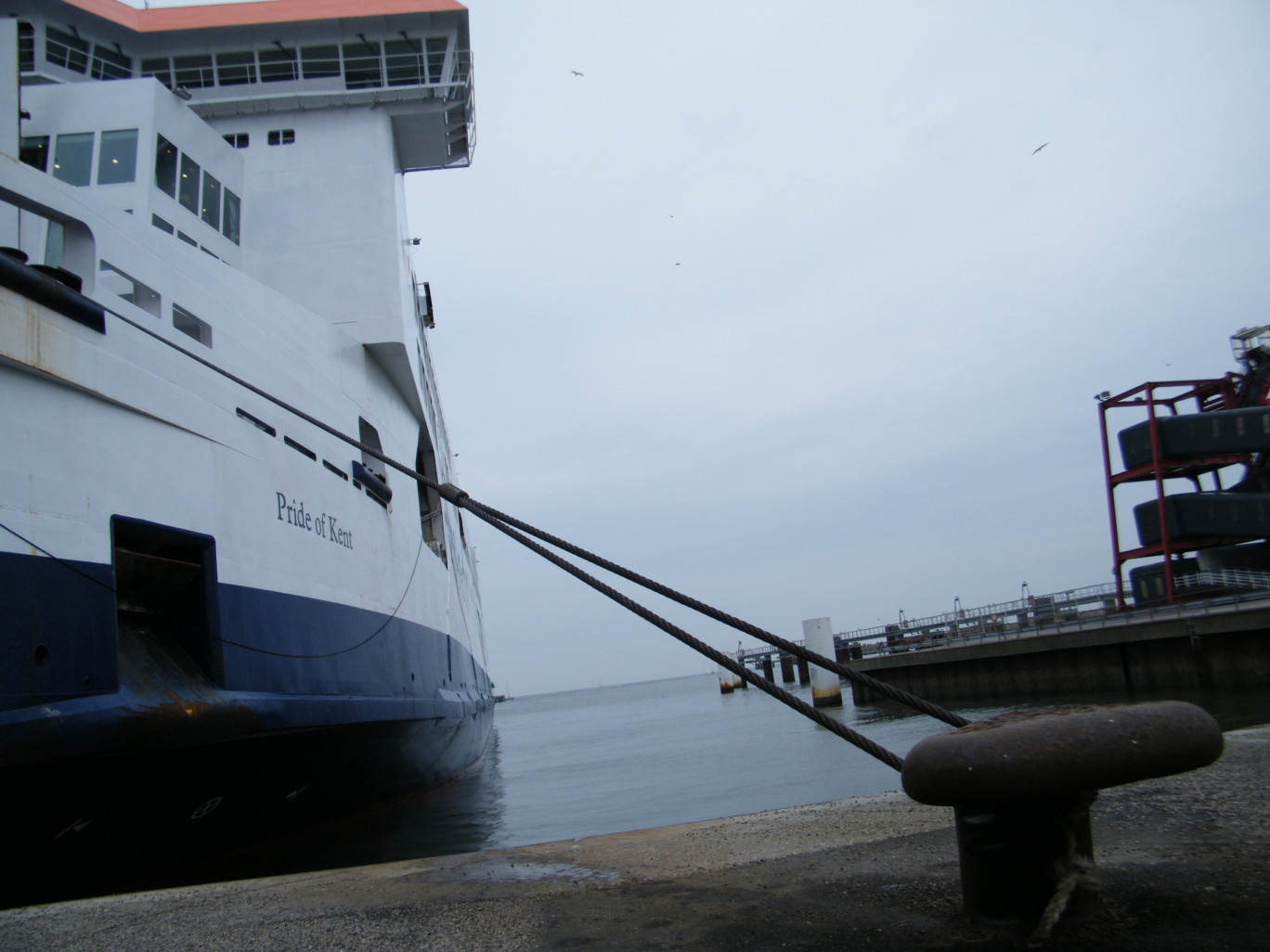 « Le trafic maritime reprend sur la Cote d'Opale ».