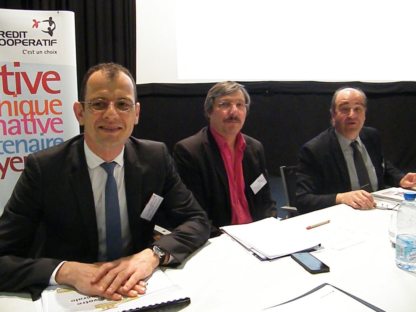 « L'assemblée générale du Crédit Coopératif à Lille le 13 mai dernier ».