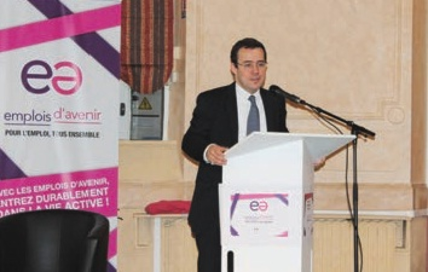 Laurent Hottiaux, préfecture du Nord, se félicite du dispositif qui a permis de baisser le taux de chômage des jeunes.