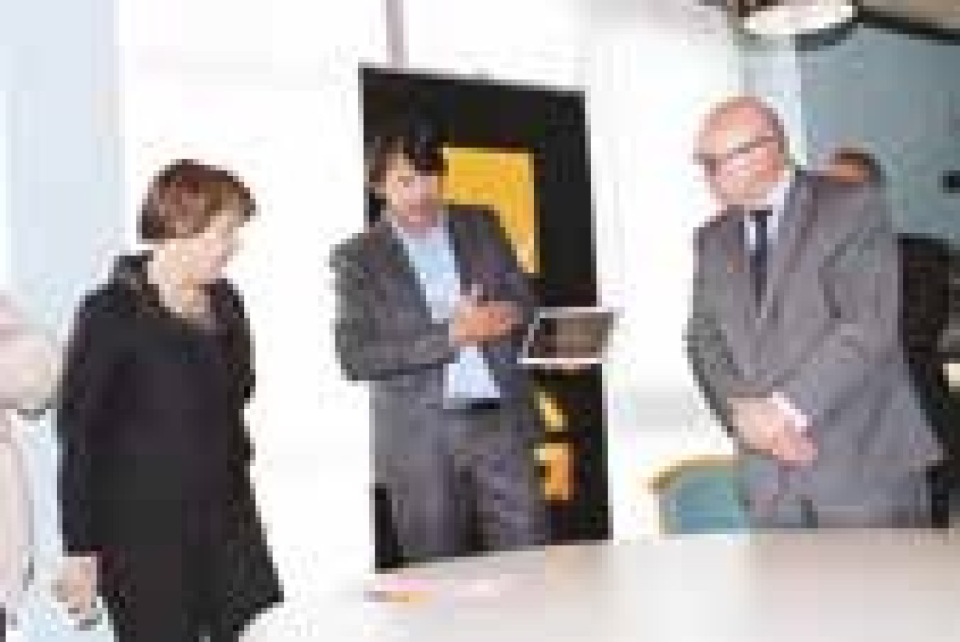 Anne-Lise Dufour et Laurent Vitoux ont activé la 4G sur tablette avec une facilité déconcertante.