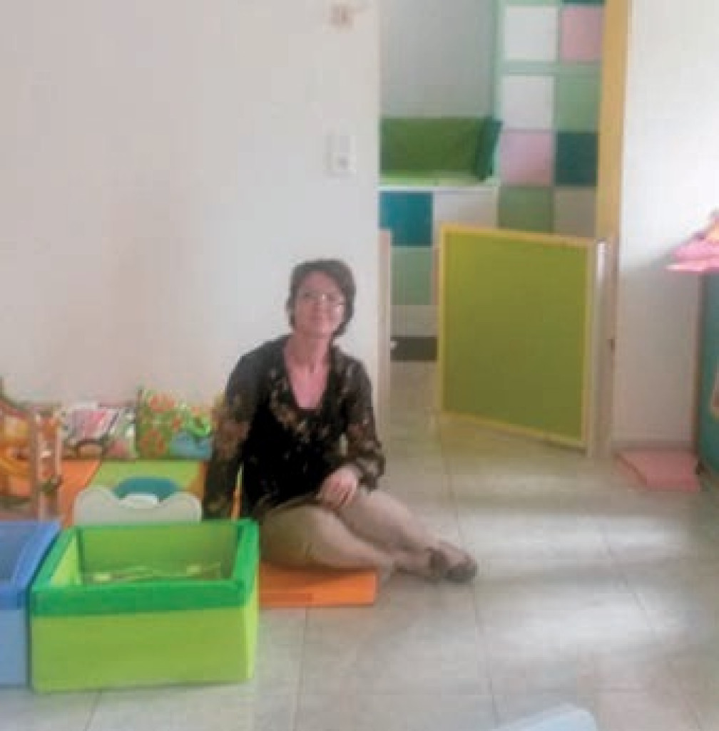 Avec son associée, Peggy Azzouzi propose une offre de garde complémentaire pour les parents habitant en zone rurale.