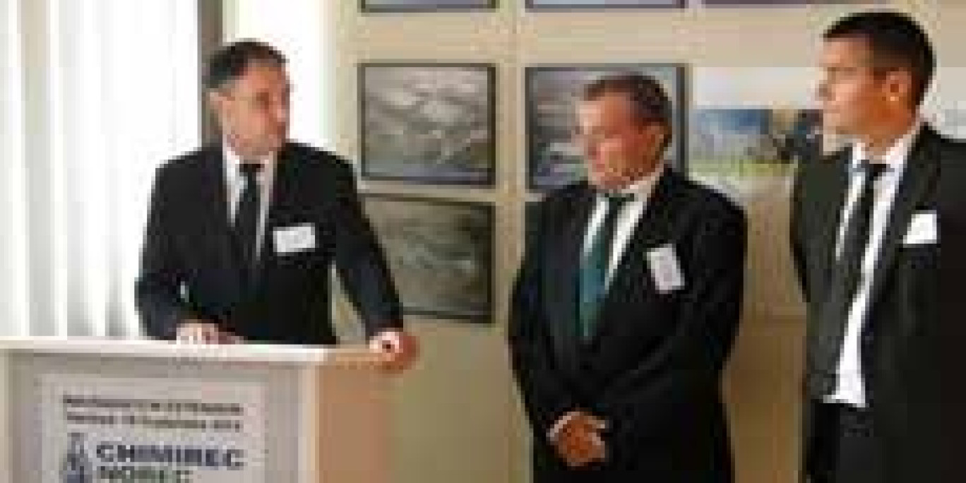 Jean Fixot, président de la SAS Chimirec Norec, à Ecques le 19 septembre dernier.
