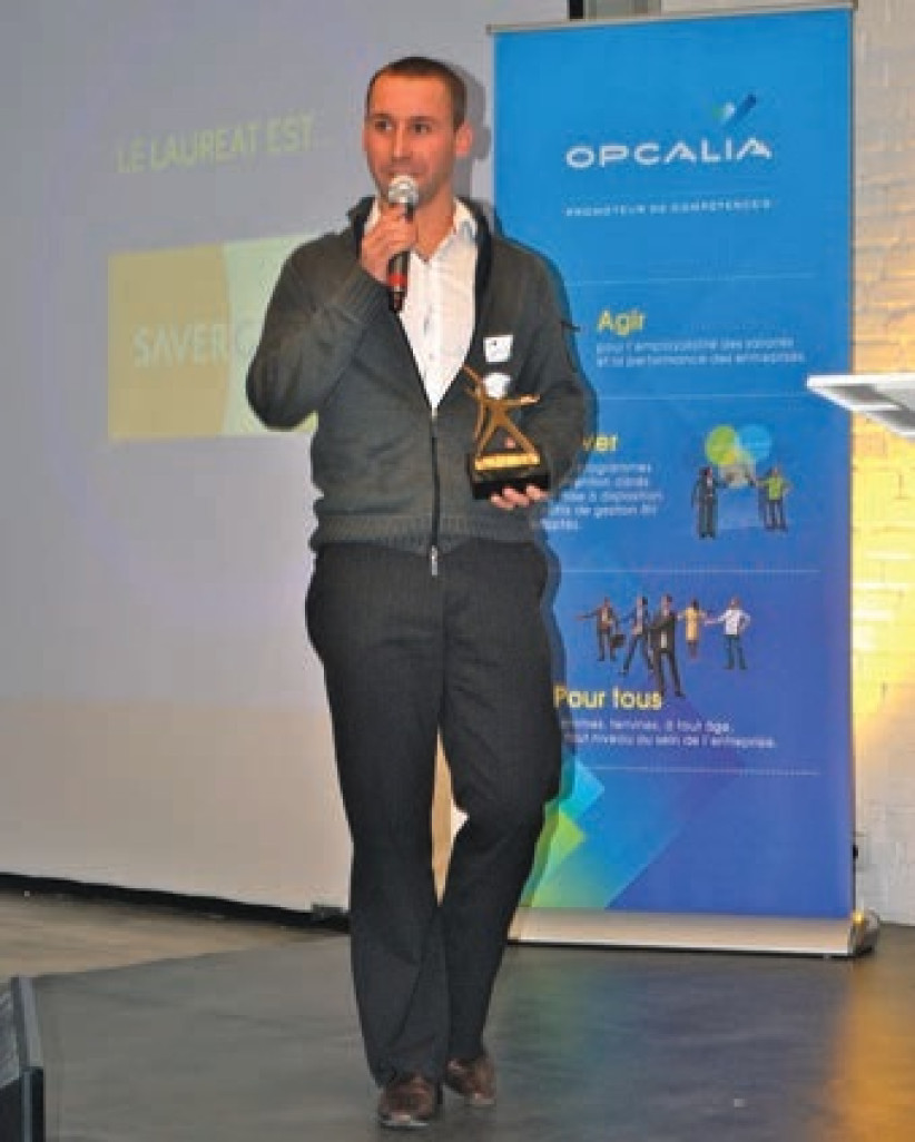 Philippe Dief, responsable formation du groupe Saverglass.
