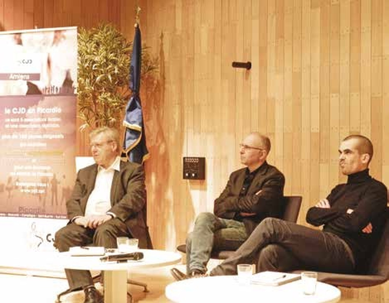 Bernard Devert, Rachid Cherfaoui et Nicolas Chochoy ont fait part de leurs expériences et de leurs regards sur l’ESS.