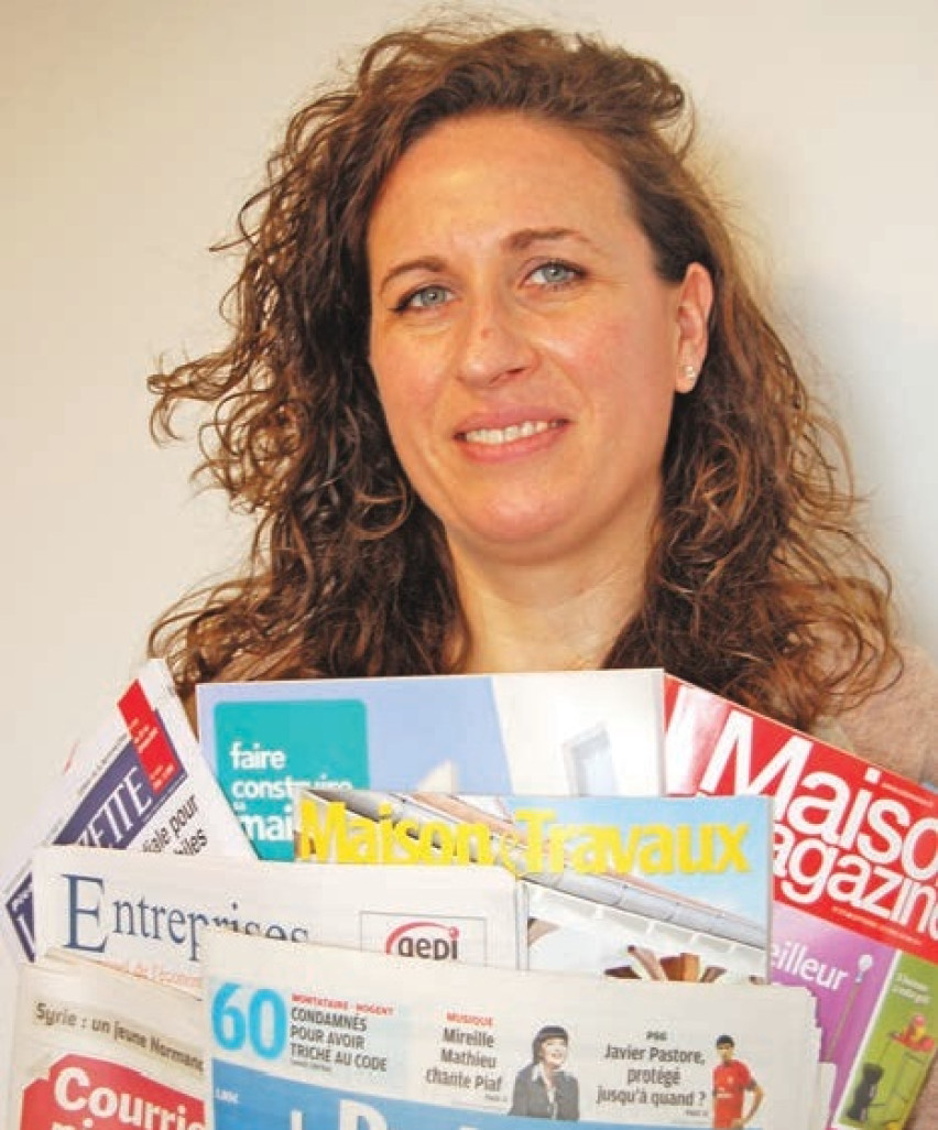 Peggy Bailly a lancé Echopresse en mars 2010.