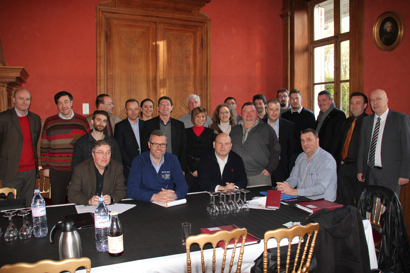Le BNI de Lillers se réunit à l’aube chaque vendredi au château de Philomel.