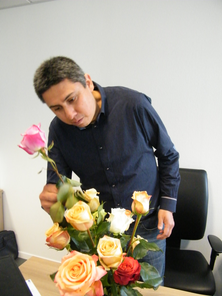« Pablo Donoso, fondateur et dirigeant d'Equinoxio ».
