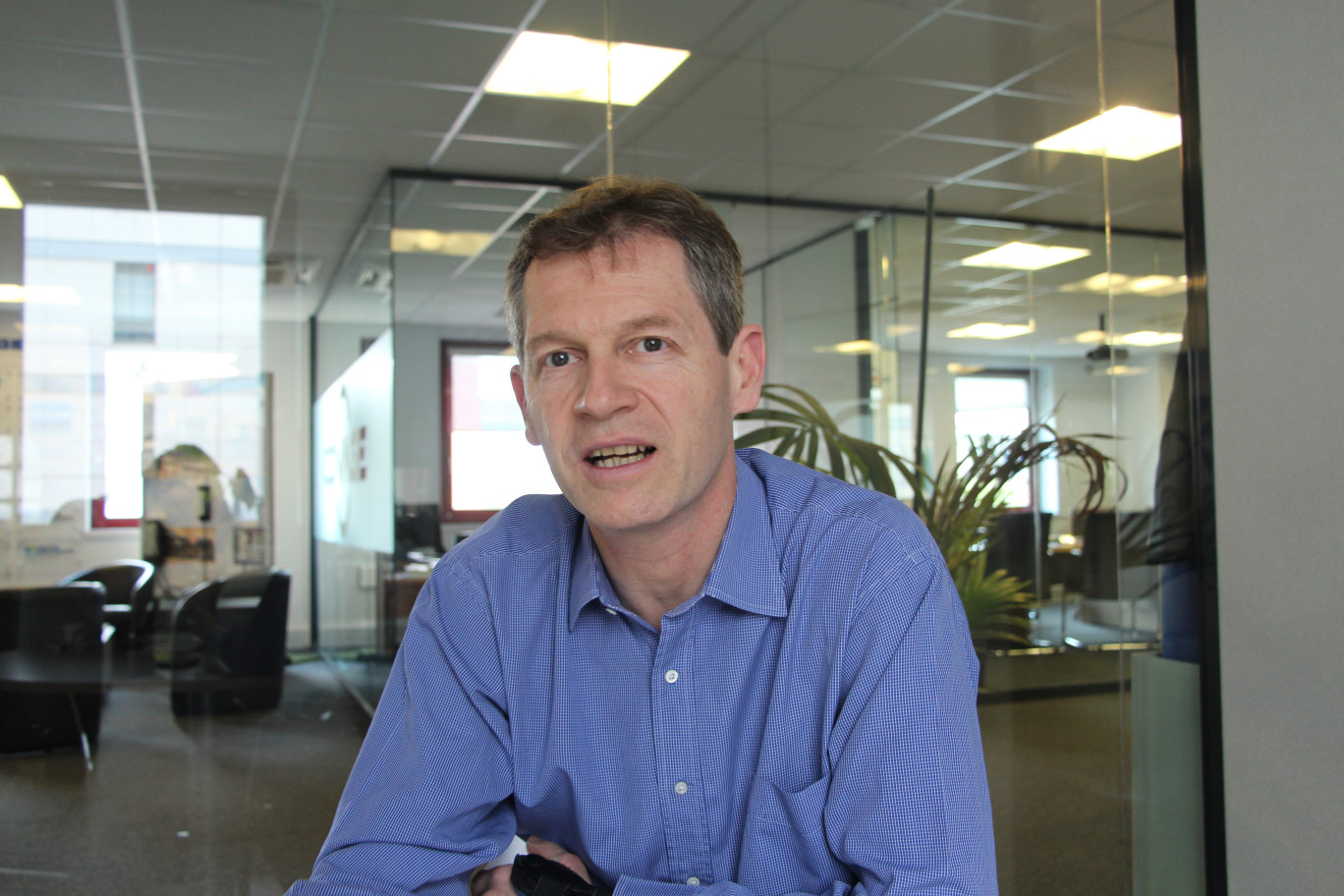 « Jean-Michel Soulier, pdg de Covage ».« Jean-Michel Soulier, pdg de Covage ».