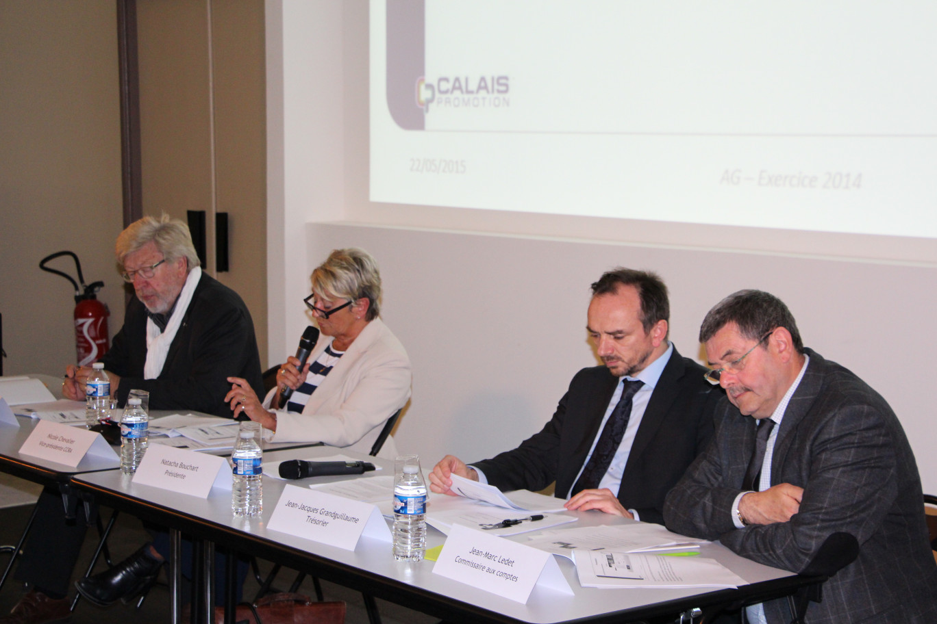 « L'assemblée générale de Calais Promotion le 22 Mai dernier à Calais ».