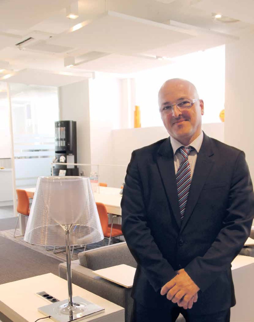 François Scherer, responsable du centre Regus à Nancy: «Nous sommes une réponse au mode de travail d’aujourd’hui»