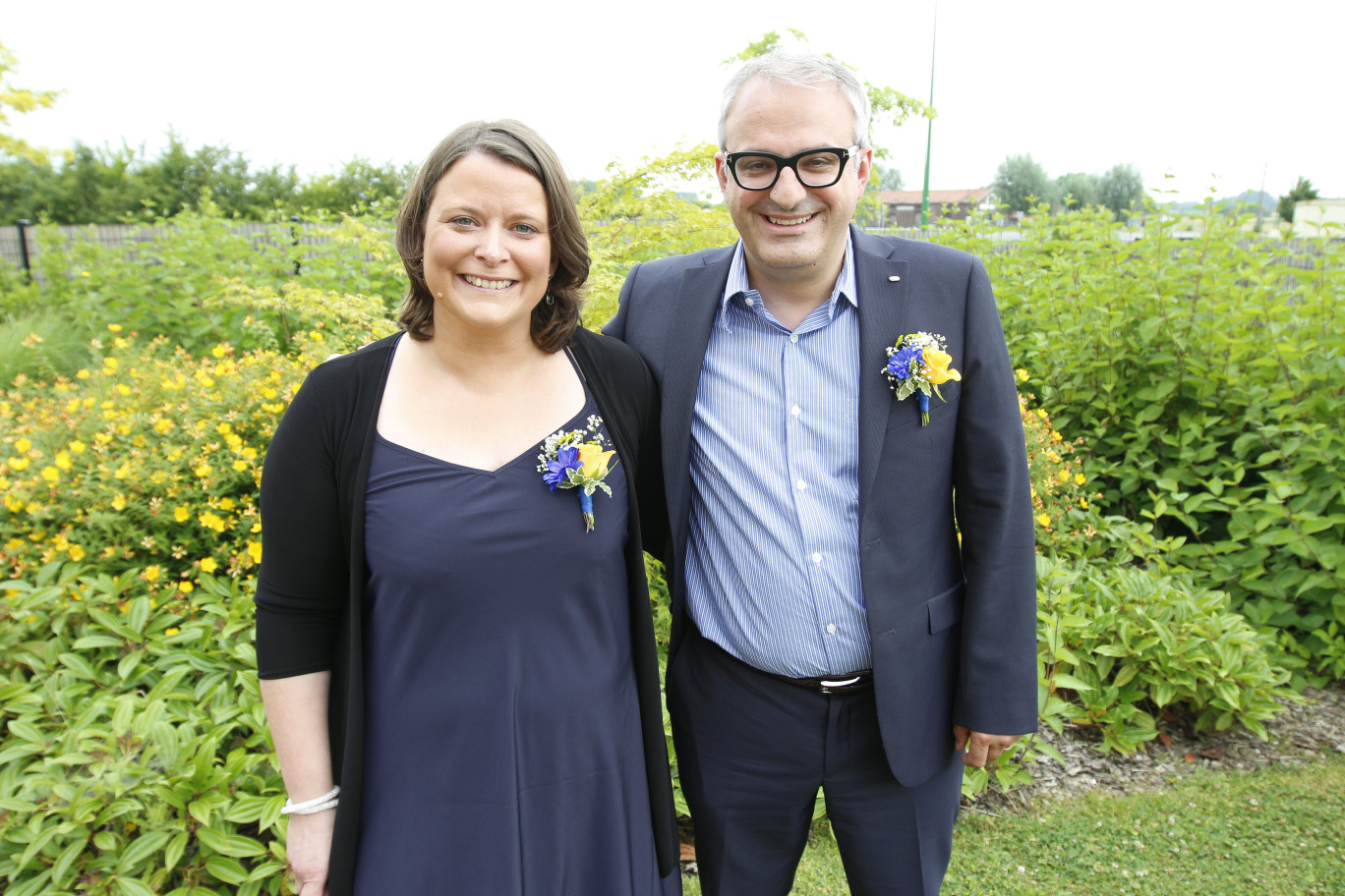 Le passage du témoin entre Franck Sprecher et Aurélie Elien s’est déroulé vendredi dernier lors de la plénière du CJD au Pacbo d’Orchies.
