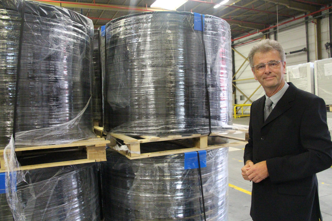 «Alain Sabatier, Directeur général de Distriplast »