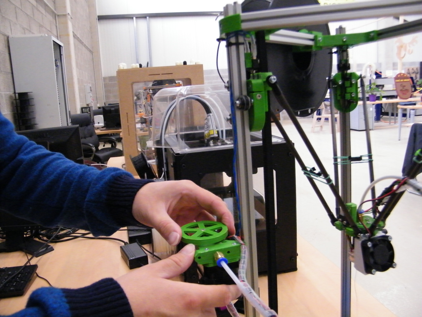 «Manipulations sur imprimante 3D ».