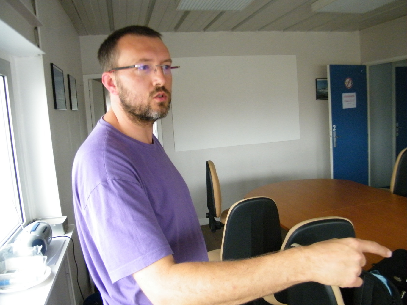« Sébastien Cottet, membre du syndicat maritime Nord de la Scop ».
