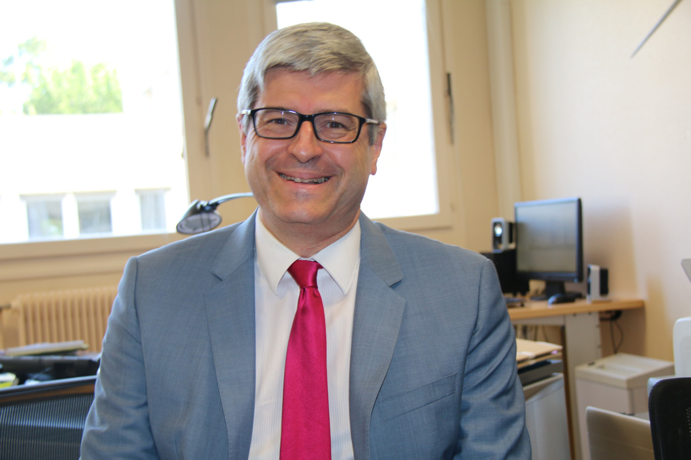 Marc Del Grande, nouveau secrétaire général et sous-préfet d’Arras, a reçu la presse pour une première prise de contact dans son bureau à la préfecture d’Arras.