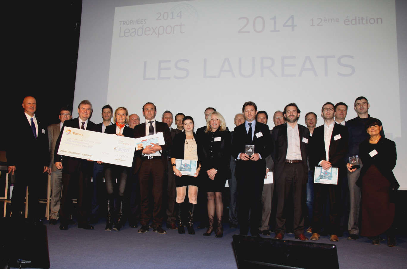 La promotion 2014 des trophées Leadexport.
