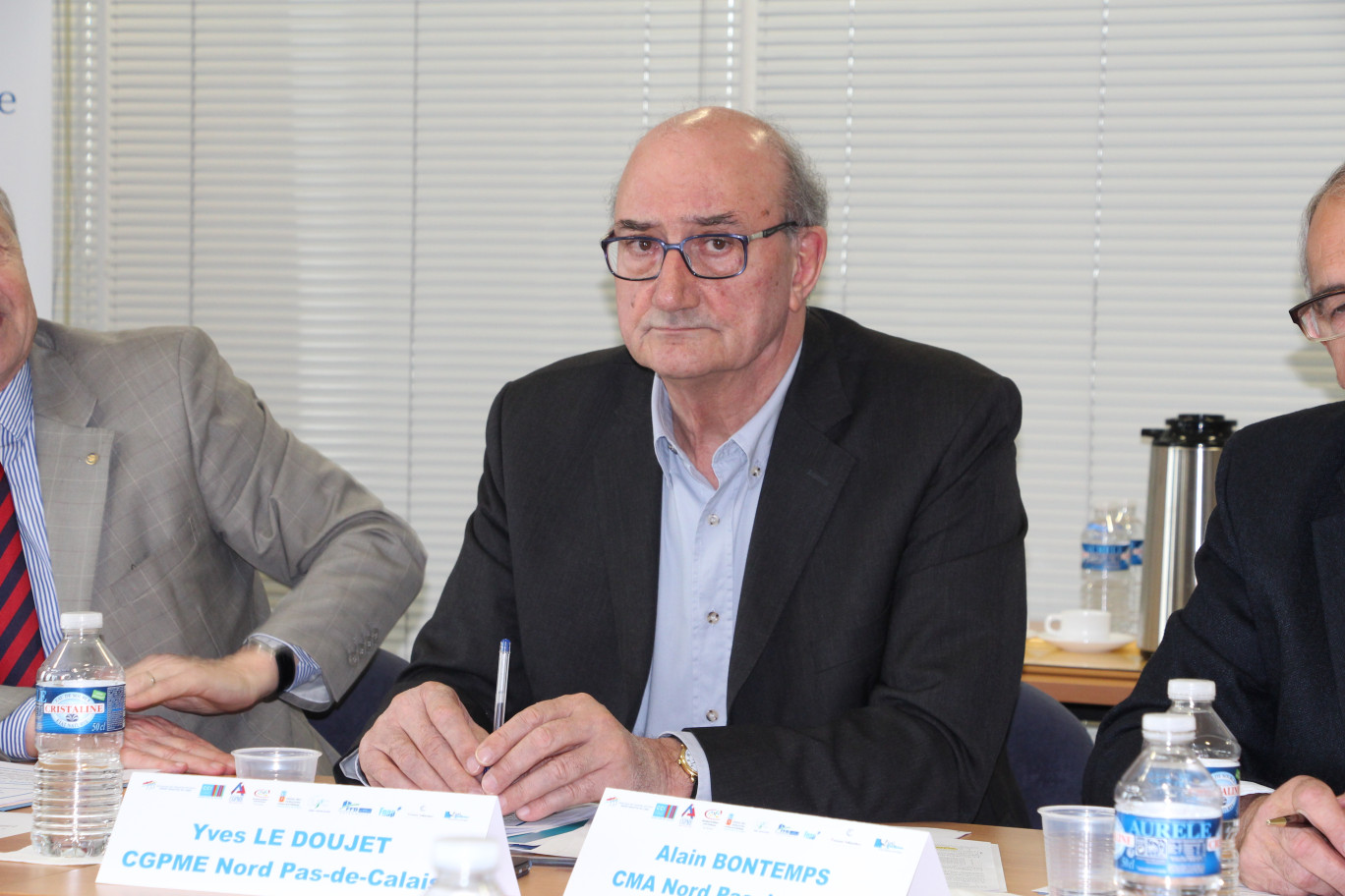 « Pierre-Yves Le Doujet, vice-président de la CGPME Nord-Pas-de-Calais ».