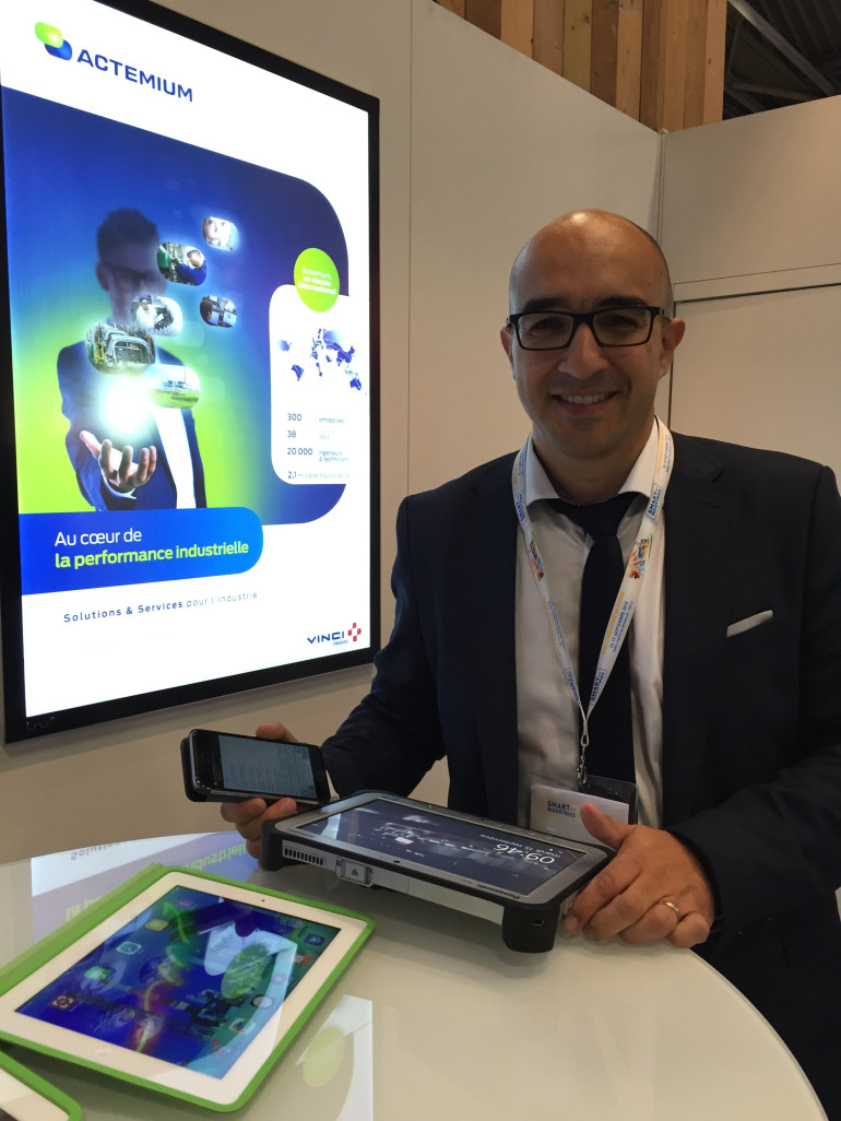 Frédéric Thouaud, le dirigeant d'Actemium Lille Digital Solutions.