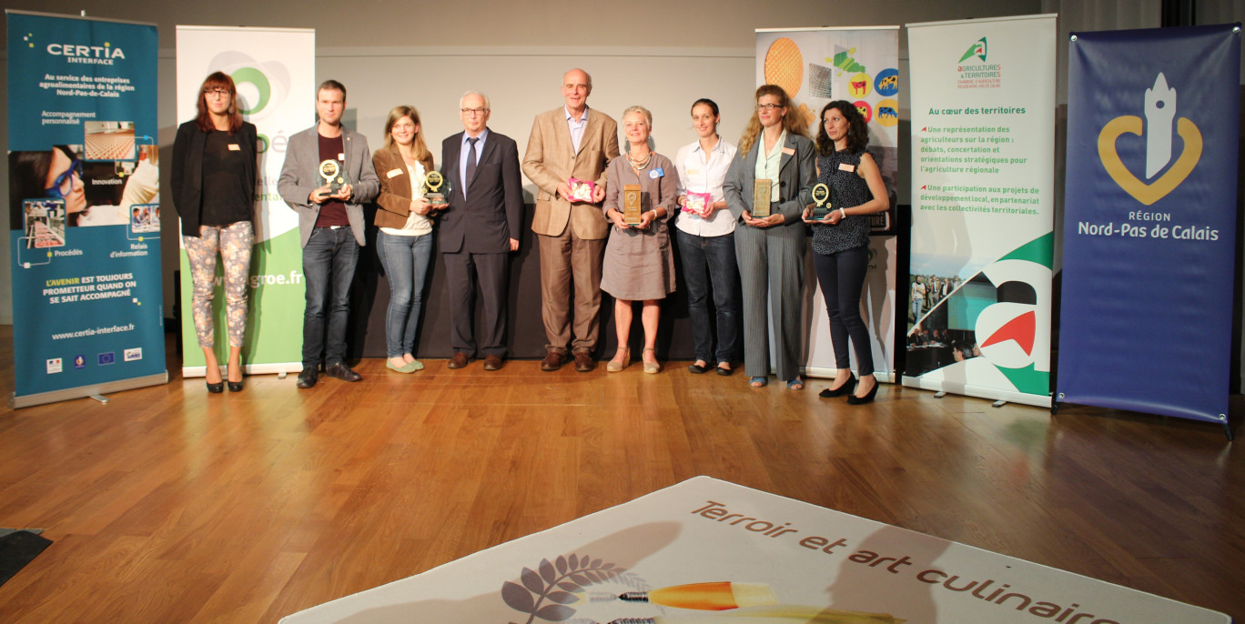 Les lauréats du concours d'innovation de 2014 (tous les 2 ans).