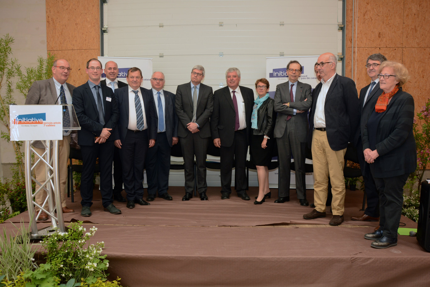 Initiative Ternois-Artois et Initiative 7 Vallées ont acté la fusion en présence de Louis Schweitzer, président d’Initiative France.